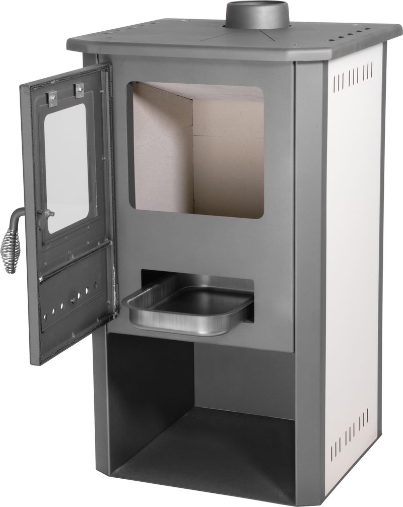 Kachle Thalia Pella, béžové, 5,4 kW, 85 cm – Obrázok 6