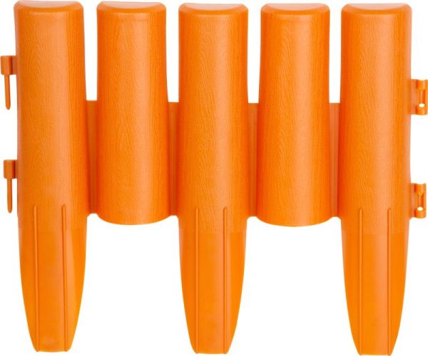 Palisáda GE037, 27x24 cm, PP, terakota, flexi, L-2,16 m, bal. 8 ks – Obrázok 2