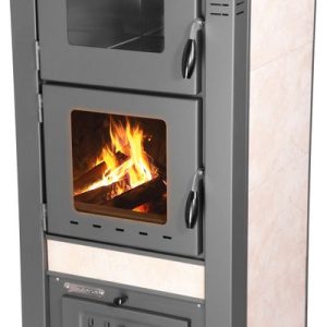 Kachle Pro TAURUS Ceramic, béžové, 12 kW, 120 mm, s rúrou na pečenie