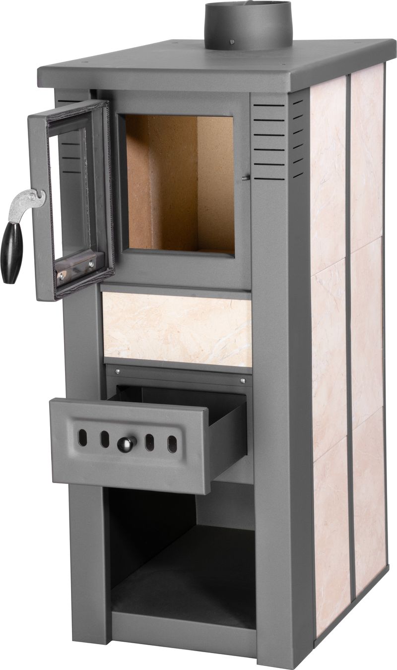 Kachle Pro LAVA Ceramic, béžové, 6,5 kW, 120 mm – Obrázok 6