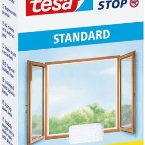 Sieť tesa® Standard, 130x150 cm, proti hmyzu a komárom, na okno, biela