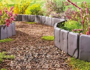 Obruba Strend Pro Garden, imitácia kameňa, bal. 10 ks