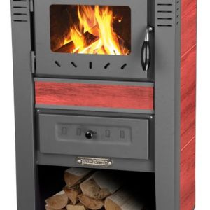 Kachle Nova Ceramic, 7,5 kW, 120 mm, červená