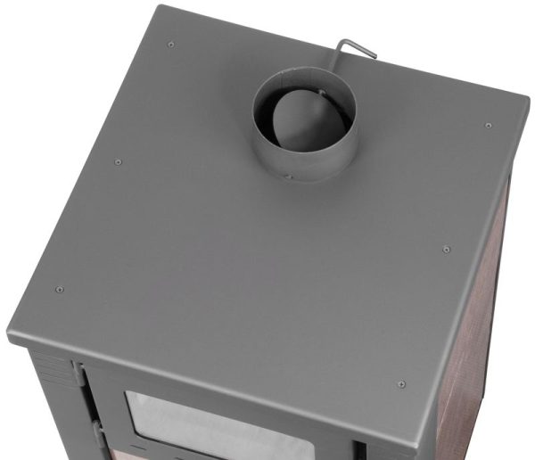 Kachle Nova Ceramic, 7,5 kW, 120 mm, mocca – Obrázok 3
