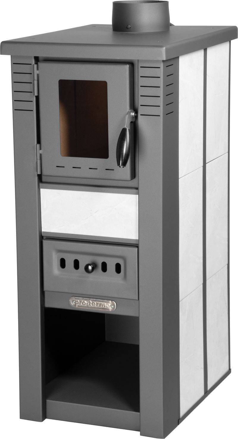 Kachle Pro LAVA Ceramic, biele, 6,5 kW, 120 mm – Obrázok 7
