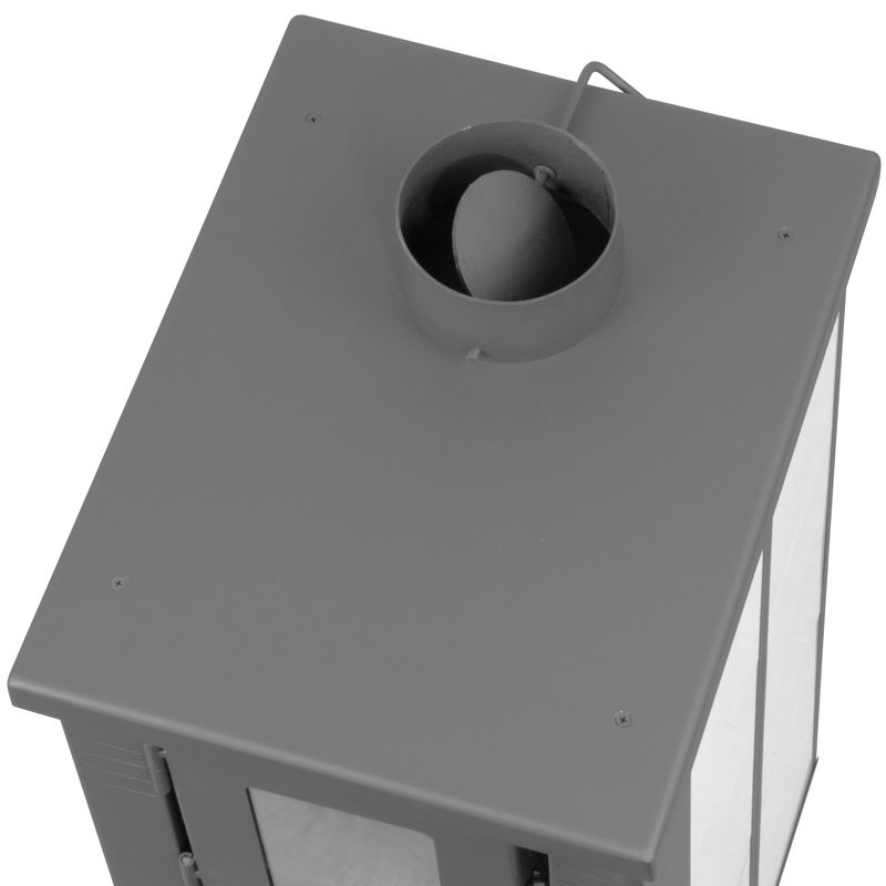 Kachle Pro LAVA Ceramic, biele, 6,5 kW, 120 mm – Obrázok 3