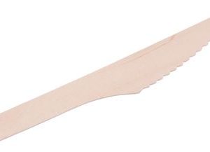 Nôž MagicHome Woodline ECO Gastro, drevený, 160 mm, bal. 100 ks, 100% Natural