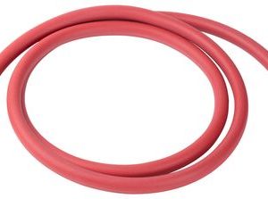 Hadica na víno 12/8 mm, 150 cm, celogumová, červená, potravinárska