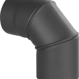 Koleno HS,EX 090/200/2,0 mm, nastaviteľný uhol, dymovod, dymové kominové koleno na spájanie rúr dymovodu