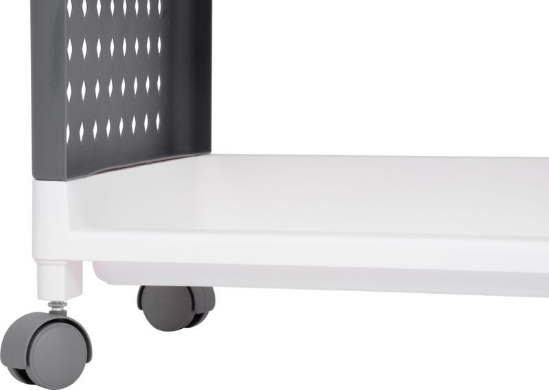 Regál MagicHome Rolly, plastový, 4 police, 49x29x75,5 cm, na kolieskach – Obrázok 9