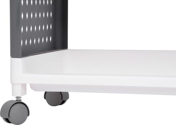Regál MagicHome Rolly, plastový, 5 políc, 49x29x97 cm, na kolieskach – Obrázok 11