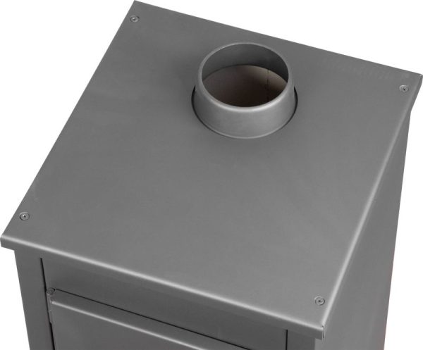Kachle Thalia Nera Lite, šedé, 5,4 KW – Obrázok 3
