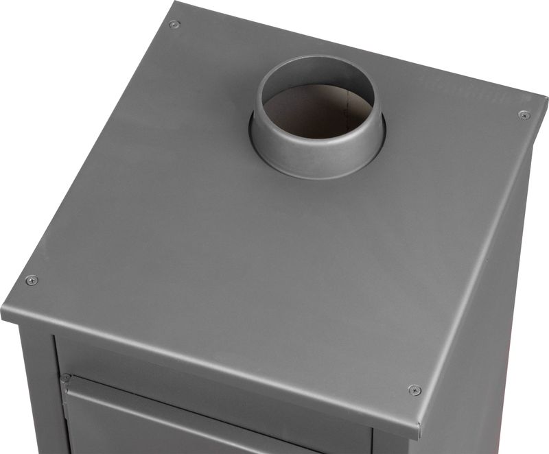 Kachle Thalia Nera Lite, šedé, 5,4 KW – Obrázok 3
