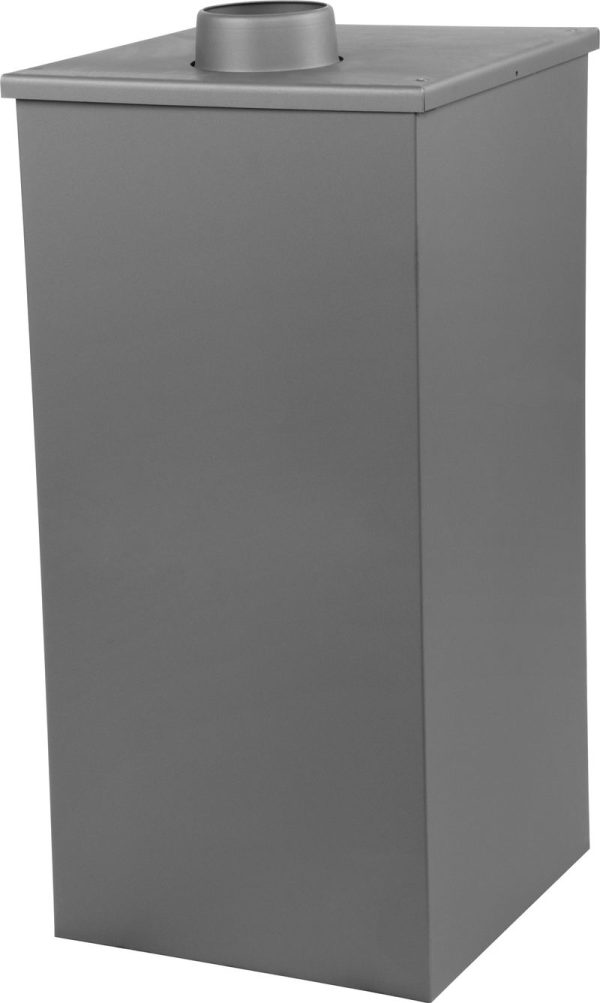 Kachle Thalia Nera Lite, šedé, 5,4 KW – Obrázok 2