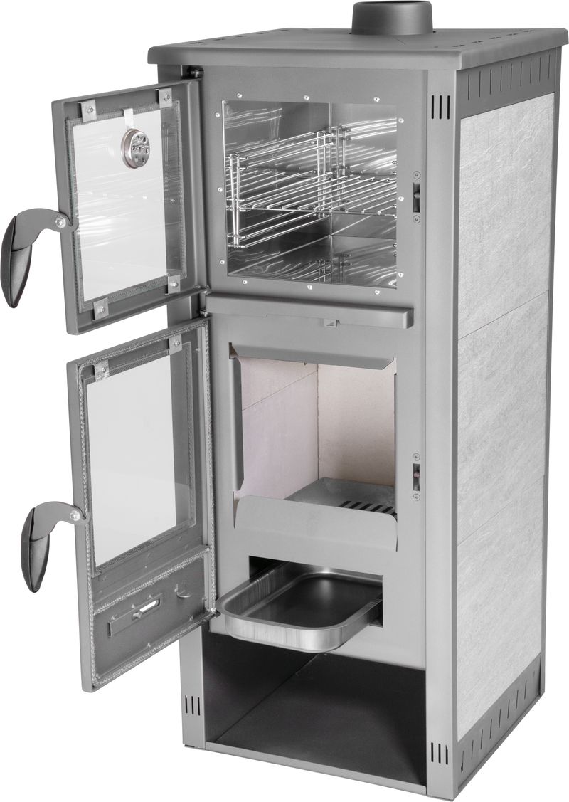 Kachle Thalia Pella SG Ceramic, 5,4 kW, s rúrou na pečenie – Obrázok 8