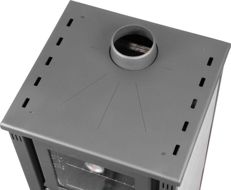 Kachle Thalia Pella SG Ceramic, 5,4 kW, s rúrou na pečenie – Obrázok 3