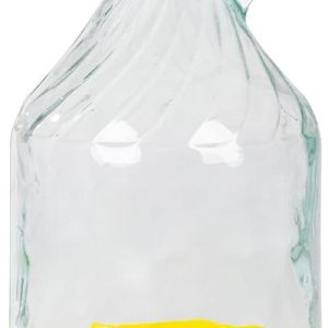 Demižón Strend Pro Stella, 3 lit., sklenený na víno a pálenku s uzáverom