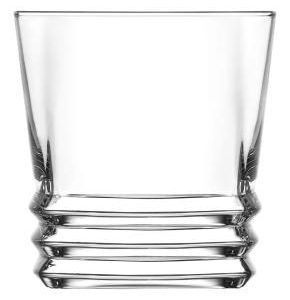 Pohár Elegan, LAV, sklenený, na vodu, 335 ml, 68x140 mm, bal. 6 ks
