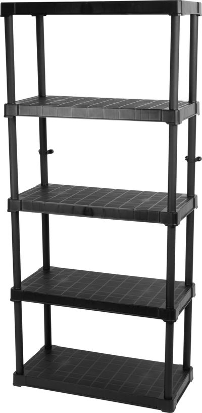 Regál Racks RA8040, plastový, 5 políc, 800x400x1750mm