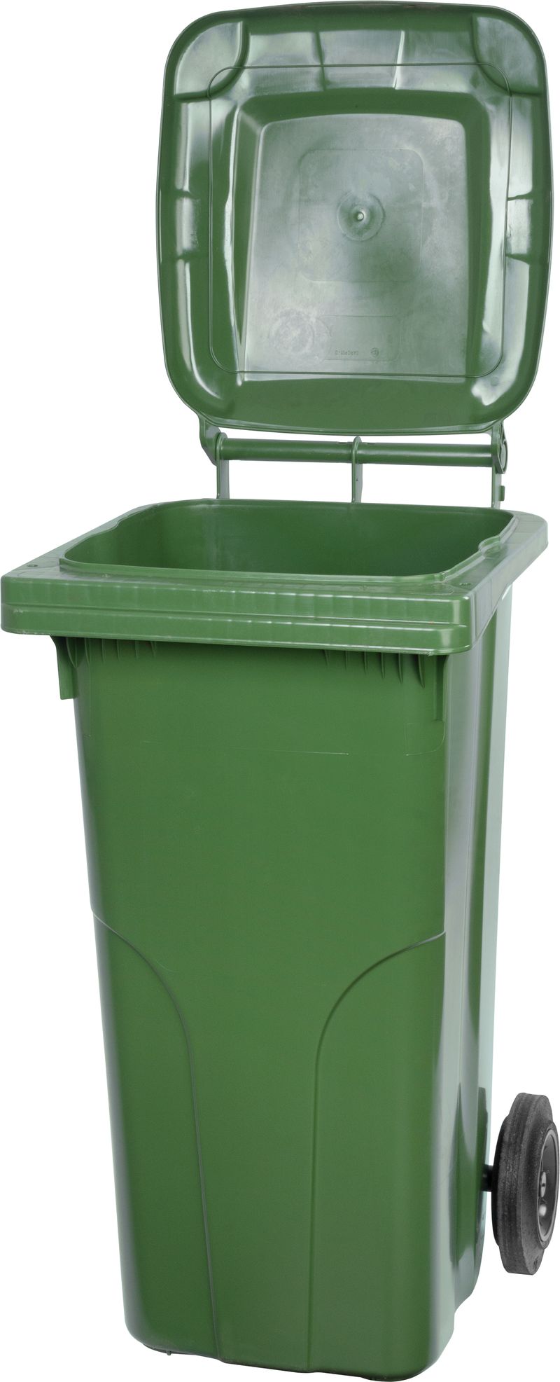 Nádoba Europlast 120 lit., plast, zelená, HDPE, popolnica na odpad – Obrázok 4