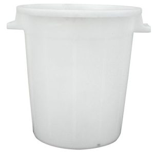 Nádoba ICS P480100B, 100 lit., bez veka, biela, 53 cm, výška 66 cm