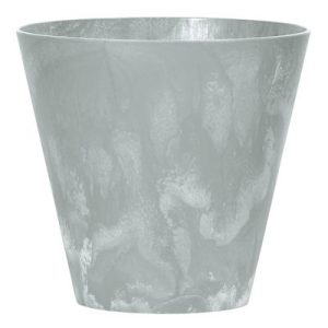 Kvetináč TUBUS Beton 250x233 mm, vzhľad betón