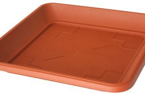 Podložka pod kvetináč TERRA 220/30 mm, terakota
