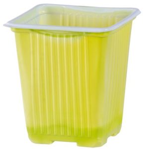 Kvetináč Strend Pro, na priesady, štvorec, 10x10x10 cm