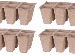 Sadbovač Strend Pro Herrison P1108, papierový, 6 priesad, bal. 4 ks