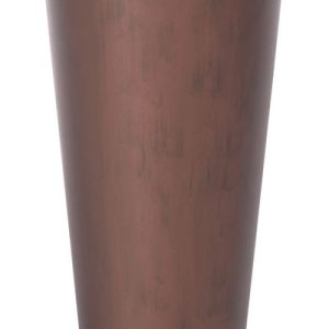 Kvetináč s vložkou TUBUS Slim Corten 400x762 mm, medený vzhľad