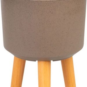 Kvetináč Strend Pro, farba Kávový prášok, 24,5x24,5x31 cm