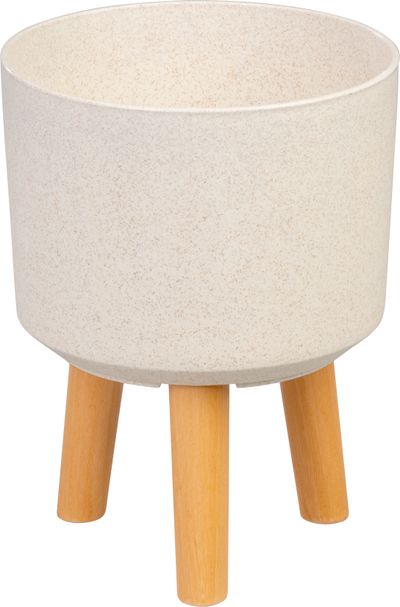 Kvetináč Strend Pro, farba White Weath Finish, 20x20x26 cm