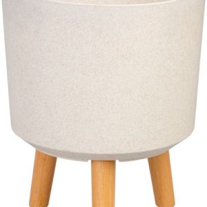 Kvetináč Strend Pro, farba White Weath Finish, 30x30x37 cm