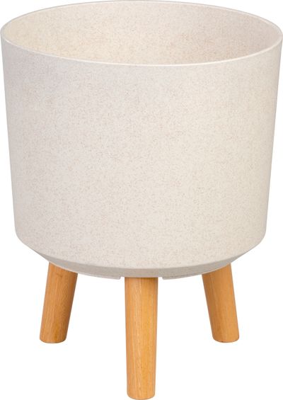 Kvetináč Strend Pro, farba White Weath Finish, 30x30x37 cm