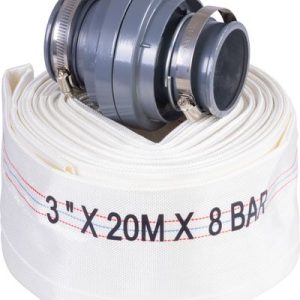 Hadica Strend Pro, prečerpávacia, výtlačná, s koncovkami, typ B, 3", 20 m