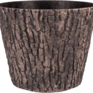 Kvetináč Strend Pro Woodeff, 37,5x30 cm, walnut, efekt dreva