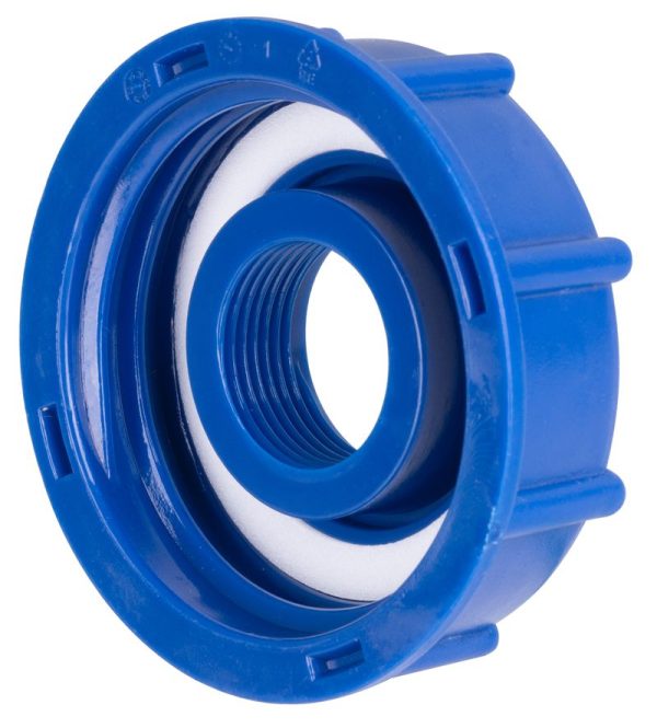 Redukcia Strend Pro, na IBC nádrž, plastová, 60mm - 3/4" – Obrázok 2