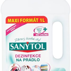 Dezinfekcia Sanytol, na bielizeň, vôňa bielych kvetov, 1000 ml