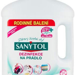 Dezinfekcia Sanytol, na bielizeň, vôňa bielych kvetov, 1500 ml