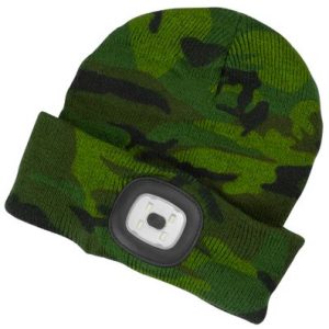 Čiapka Strend Pro Albacore kid kamufláž M, 4x SMD LED, USB nabíjanie