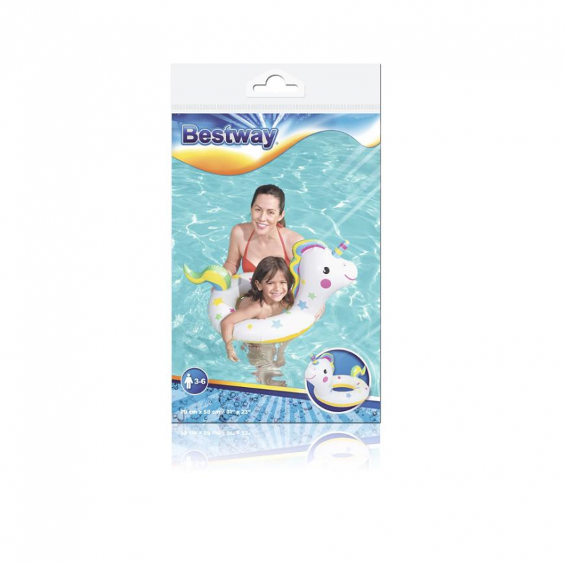 Kruh Bestway® 36128, Animal shaped, detský, nafukovací, do vody – Obrázok 2