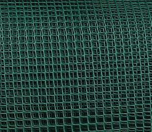 Pletivo ECONOMY 5, 1000/10x10 mm, štvorcový vzor, 300g/m2, zelené, celoplastové, bal. 25 m