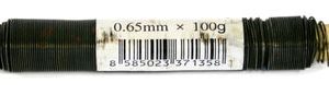 Drôt Strend Pro GreenYard 0,65 mm, návin 100 g, PVC čierny