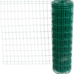 Pletivo EUROPLAST 2, 1000/100x50/2,20 mm, zelené, RAL 6005,, Zn+PVC, ohradové, bal. 25 m