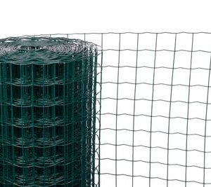 Pletivo EUROPLAST 3, 1500/50x50/2,20 mm, zelené, RAL 6005, Zn+PVC, ohradové, bal. 25 m