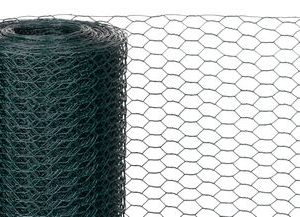 Pletivo GARDEN HEX PVC 500/16/0,9 mm, zelené, RAL 6005, šesťhranné, chovateľské, bal. 5 m