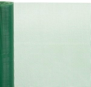 Pletivo ECONOMY 2, 1000/05x05 mm, štvorcový vzor, 300g/m2, zelené, celoplastové, bal. 05 m