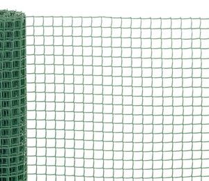 Pletivo ECONOMY 7, 1000/20x20 mm, štvorcový vzor, 300g/m2, zelené, celoplastové, bal. 05 m