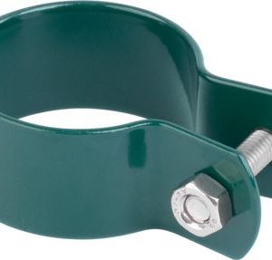 Objímka Strend Pro METALTEC FA005, 38 mm, zelená, na okrúhly stĺpik, RAL6005