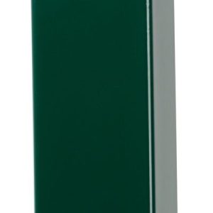 Stĺpik Strend Pro EUROSTANDARD, 1800/60x40/1,25 mm, zelený, hranatý, čiapočka, Zn+PVC, RAL6005